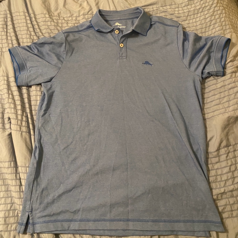Tommy Bahama Blue polo shirt